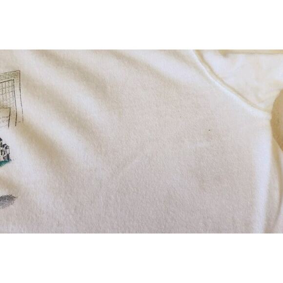 VTG 90s San Francisco Golden Gate Bridge Trolley Car Destination Tee Shirt XL - Picture 8 of 10